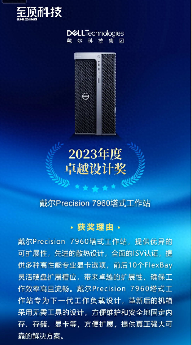 又获奖啦！盘点戴尔Precision工作站2023年获的那些奖