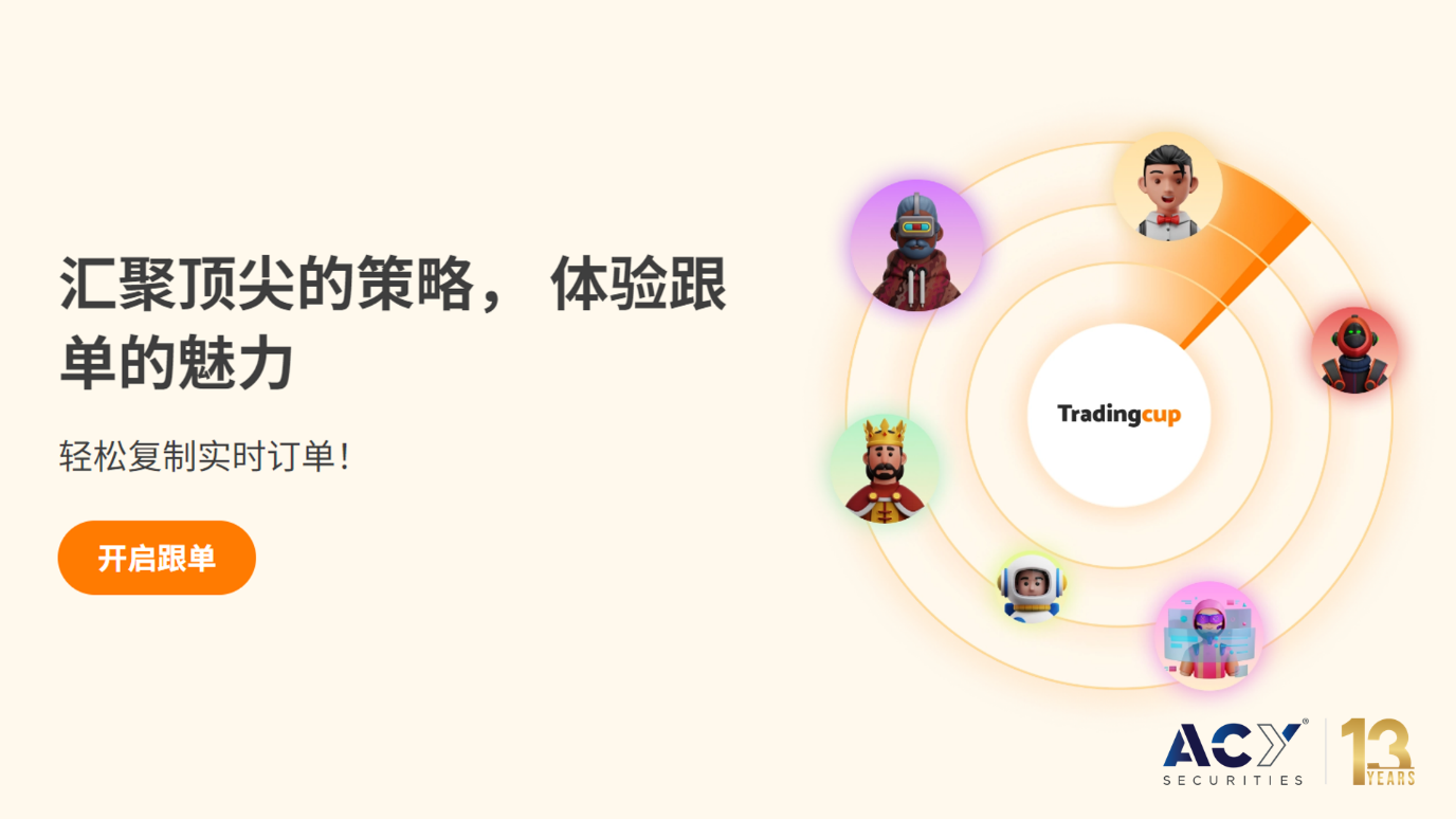 【ACY证券】宣布Tradingcup实盘跟单功能正式上线！