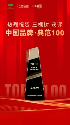 积极创新研发 三棵树入选“中国品牌创新发展典范TOP100”